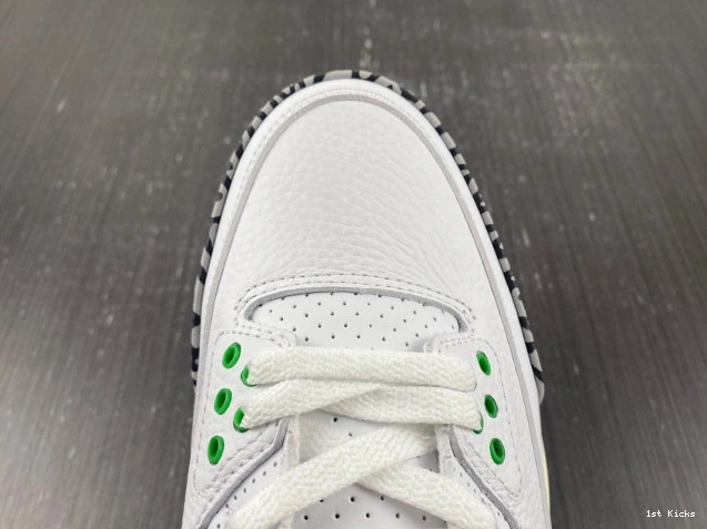 537 (W) EasyMatch Retro Lucky CK9246- 3 Green Jordan 0103